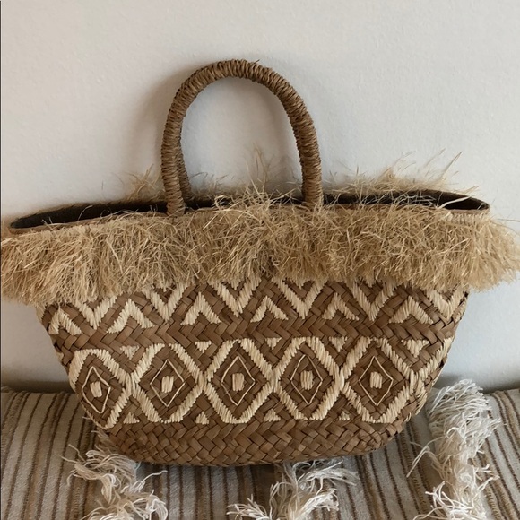 Kayu straw tote - Picture 2 of 6